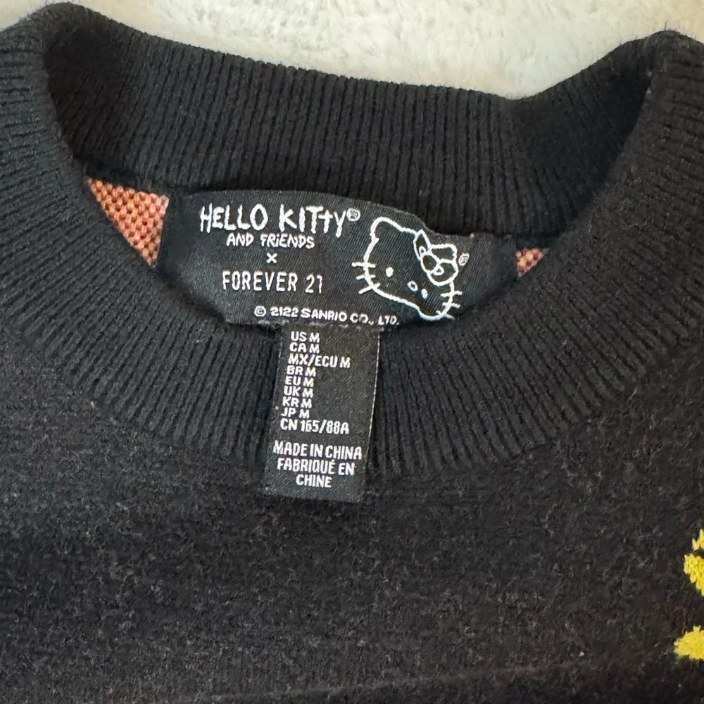 Hello Kitty & Friends + Forever 21 Keroppi Crewneck Sweater- size M - Picture 7 of 15